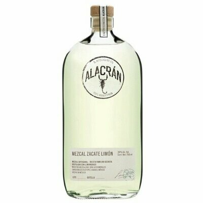 Mezcal Alacrán Zacate Limón