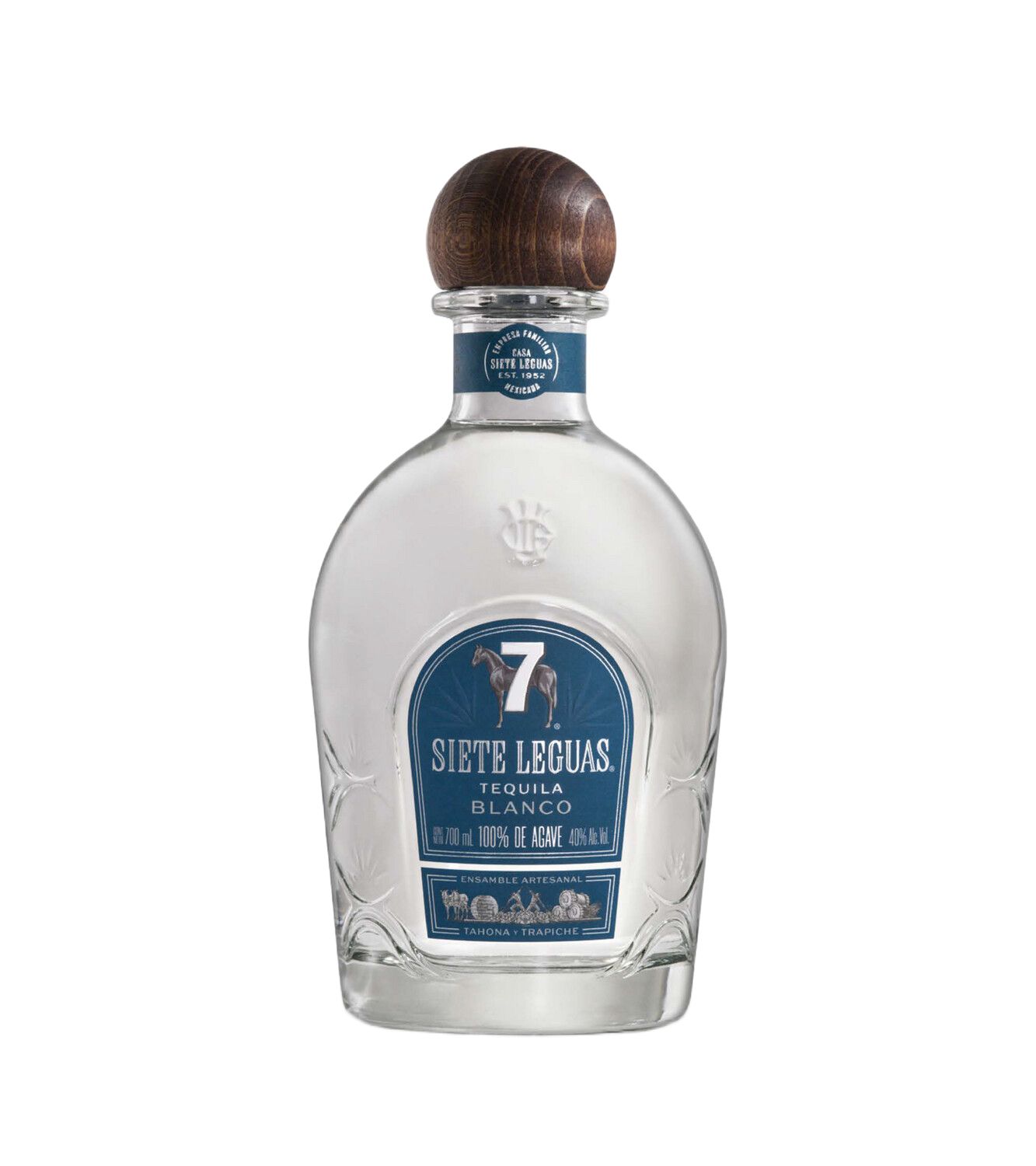 Tequila Siete Leguas Blanco 0,7 L