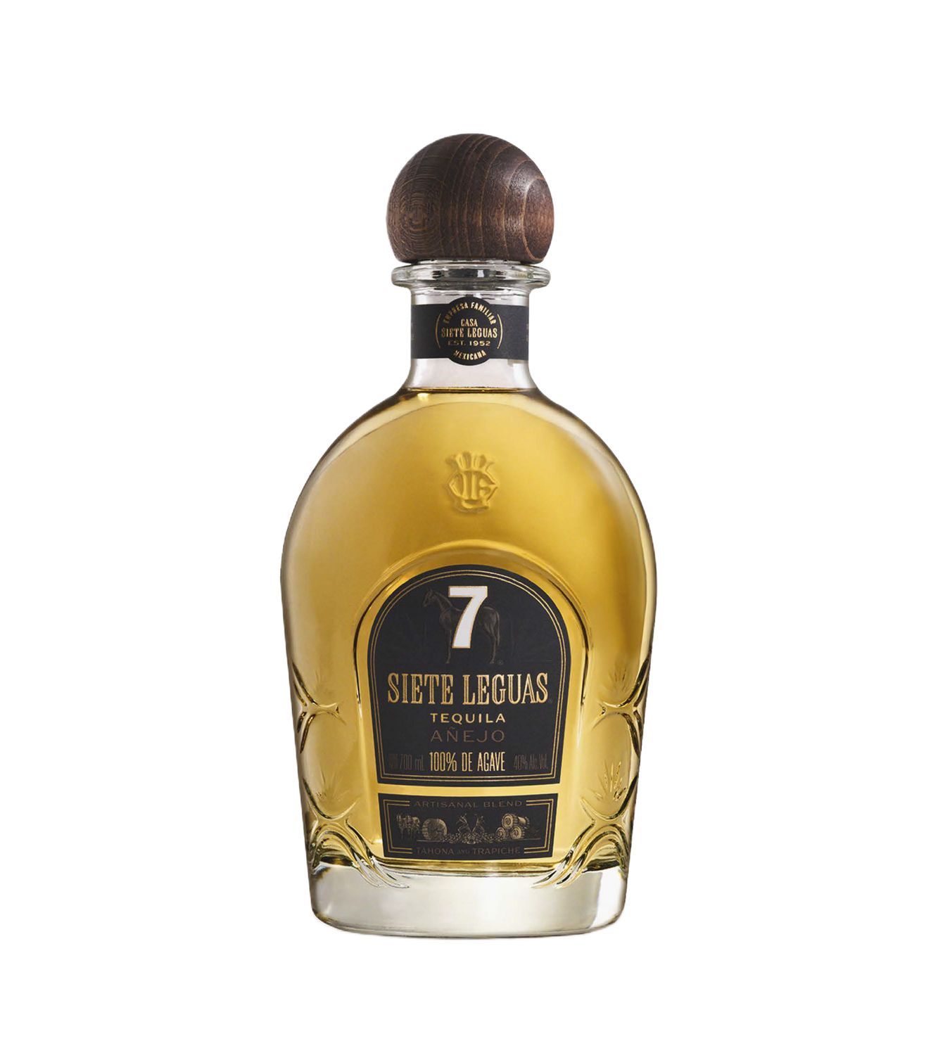 Tequila Siete Leguas Añejo 0,7 L Tequila Siete Leguas Añejo 0,7 L