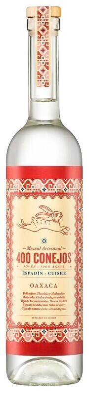Mezcal 400 Conejos Cuishe 0,7L