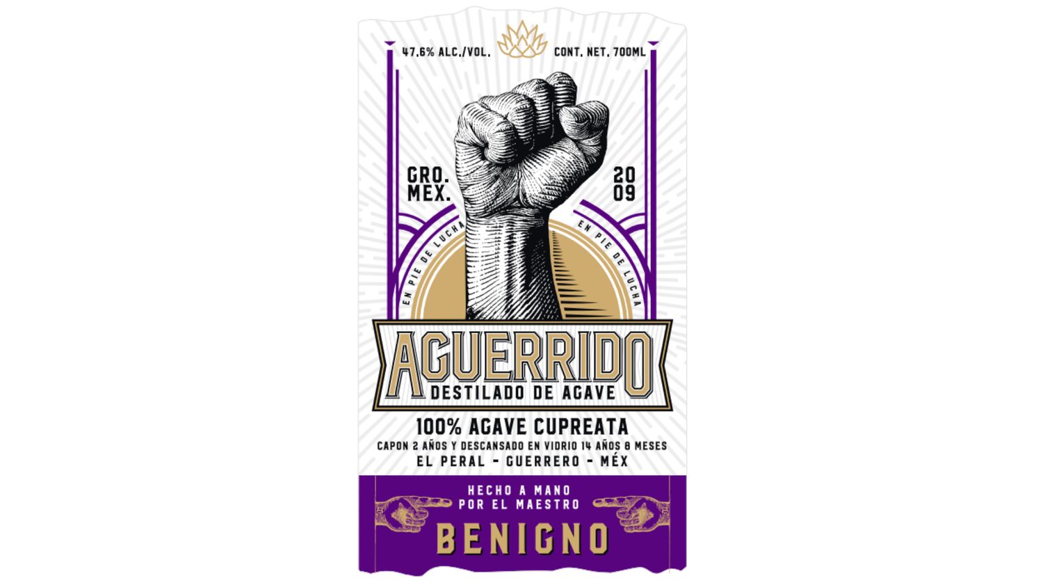 Aguerrido, Benigno Cupreata Capon 2009