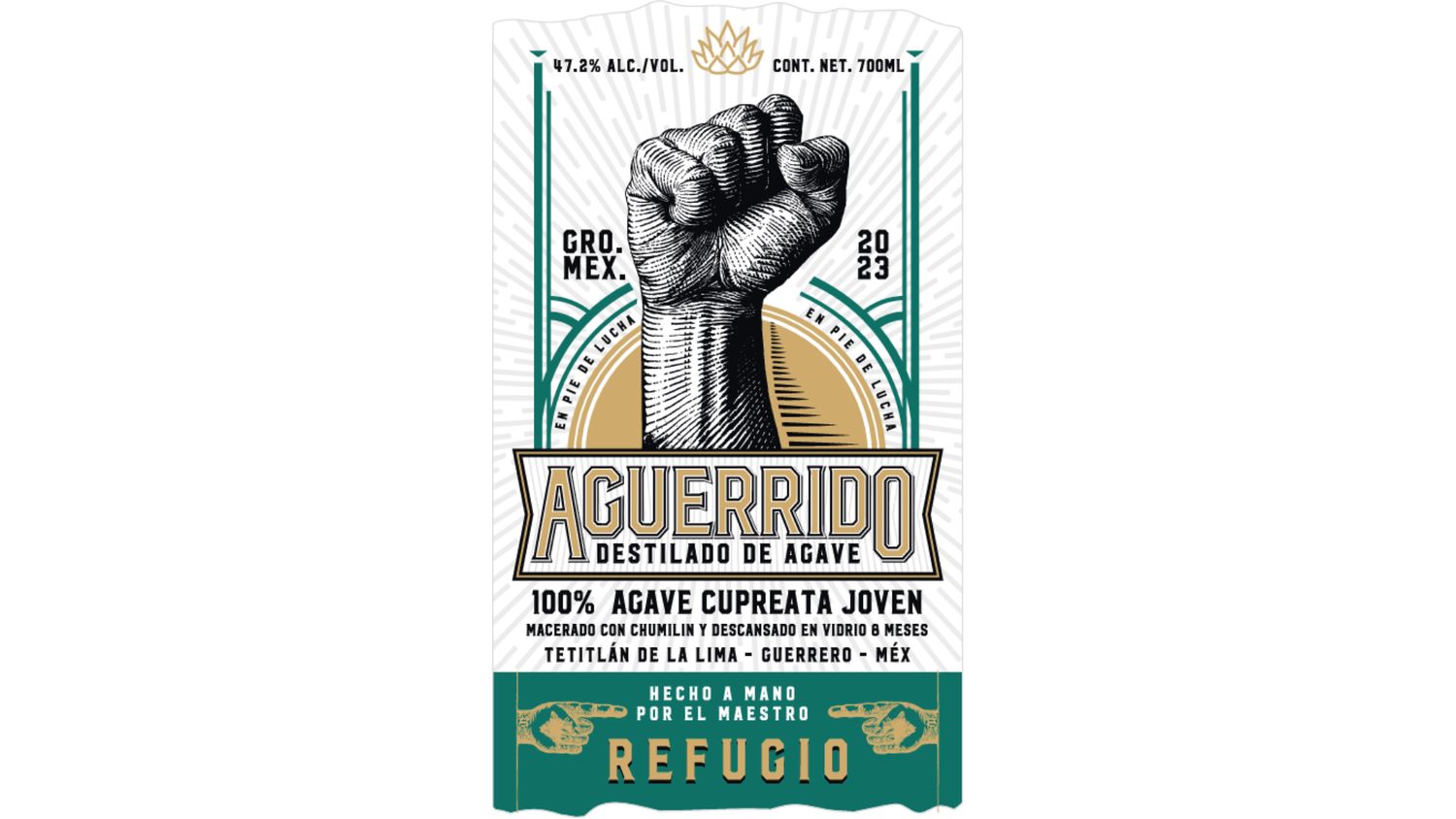 Aguerrido, Refugio Cupreata con Chumilín