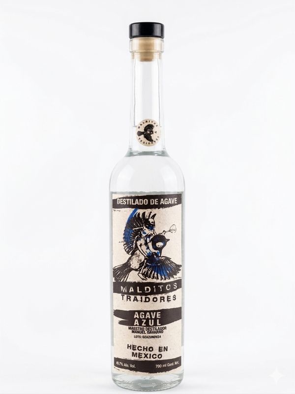 Malditos Traidores Agave Azul 0,7L