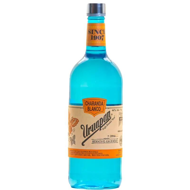 Charanda Uruapan Blanco 1L 46% Alc