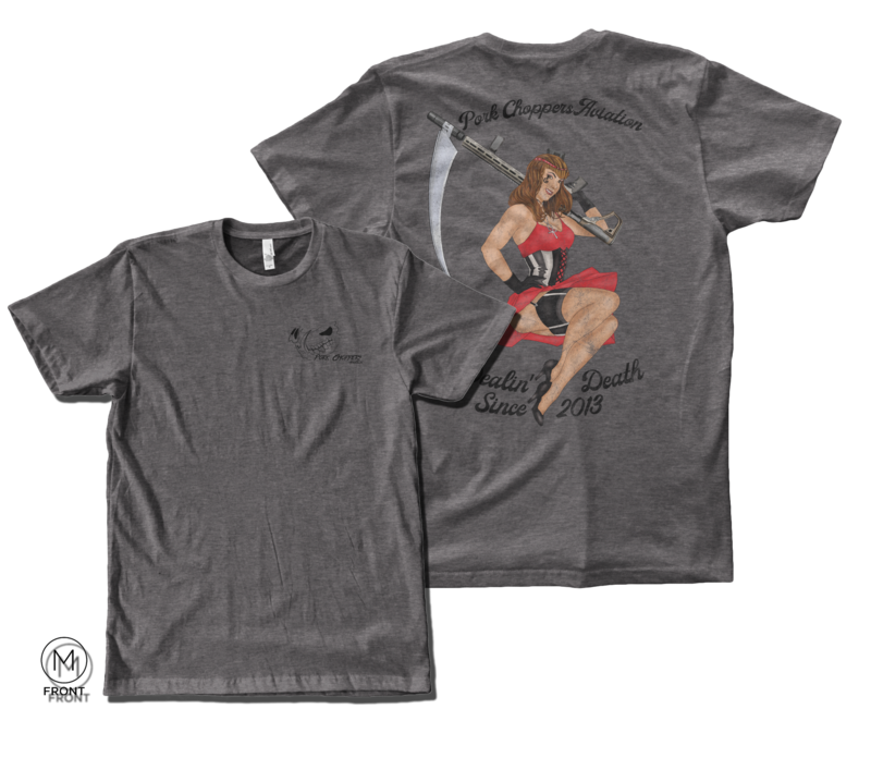 Dealin&#39; Death Pork Choppers Shirt - Grey