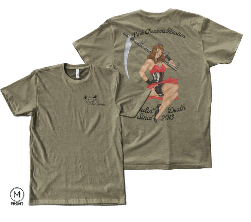 Dealin&#39; Death Pork Choppers Shirt - Olive