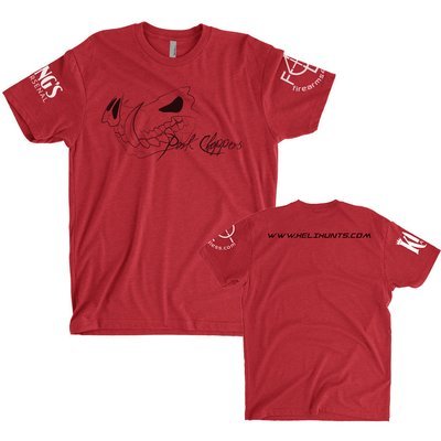 Red Pork Choppers Aviation T-Shirt Red Pork Choppers Aviation T-Shirt