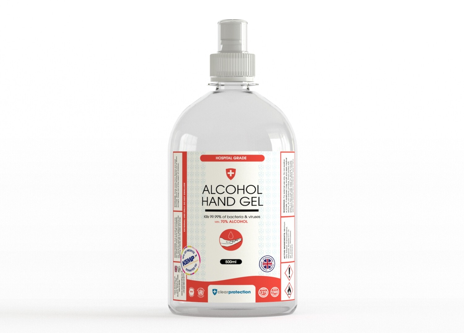 70% Alcohol Hand Gel - 500ml (Push/Pull Dispense Lid) 70% Alcohol Hand Gel - 500ml (Push/Pull Dispense Lid)