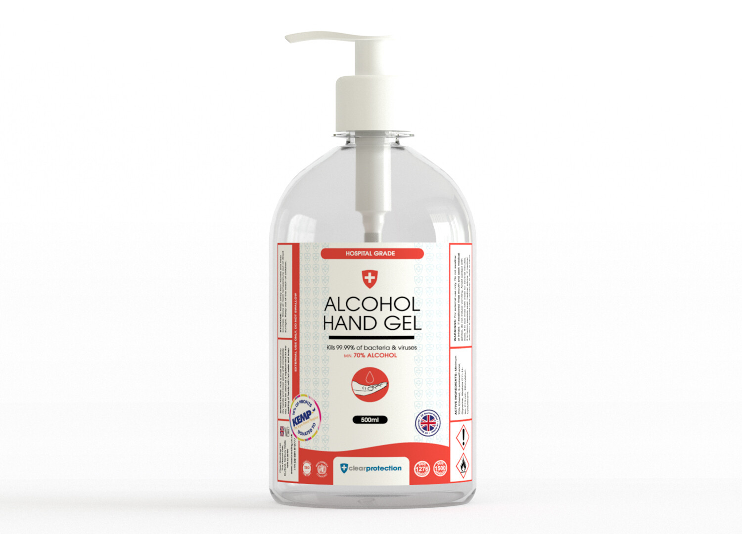 70% Alcohol Hand Gel - 500ml (Lotion Pump) 70% Alcohol Hand Gel - 500ml (Lotion Pump)