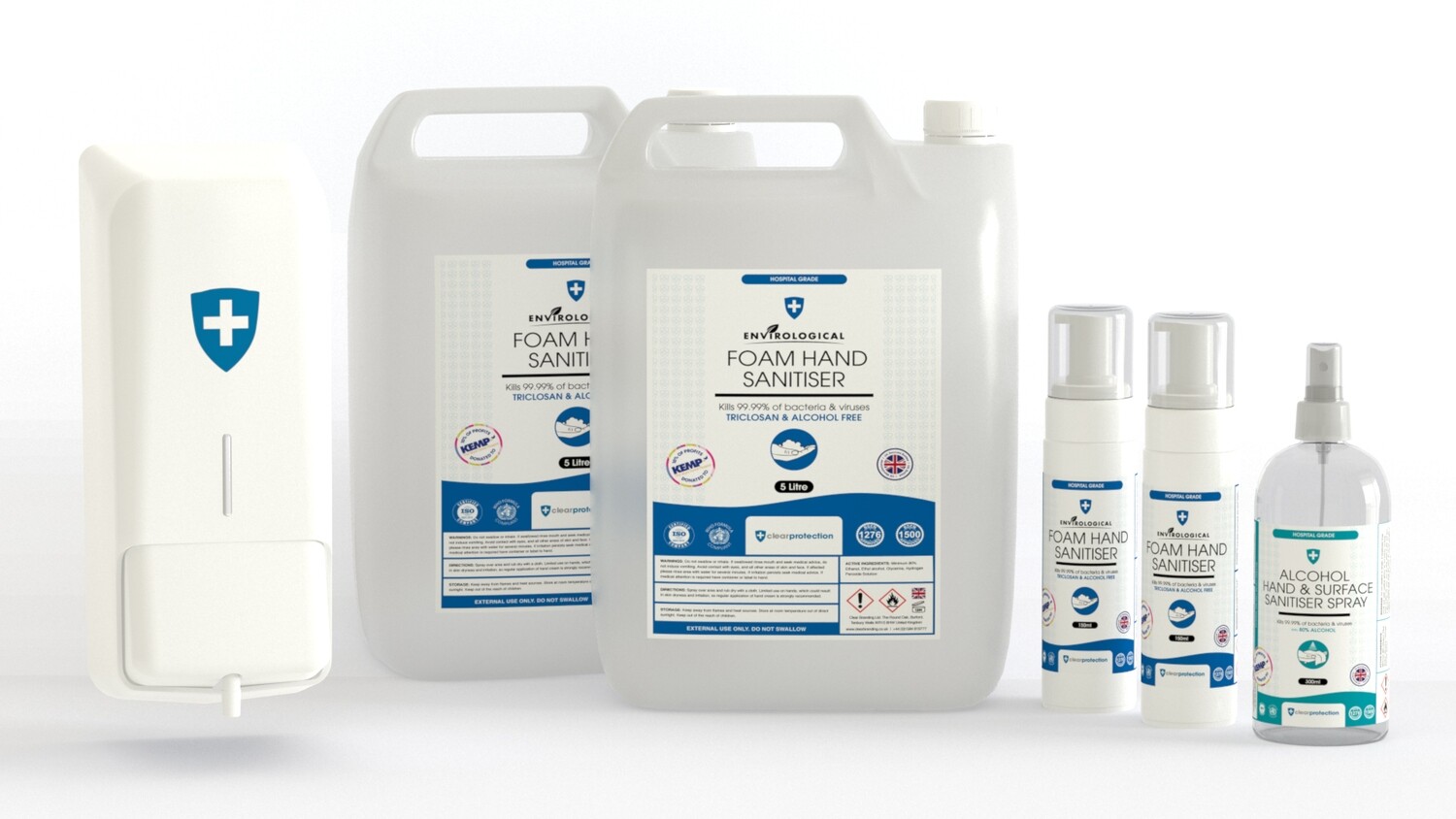 Foam Dispenser Bundle Pack Foam Dispenser Bundle Pack
