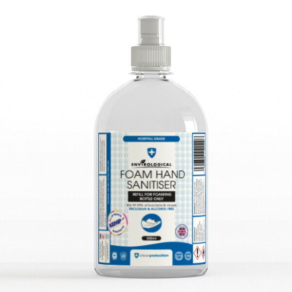 Foam Hand Sanitiser - 500ml REFILL Foam Hand Sanitiser - 500ml REFILL