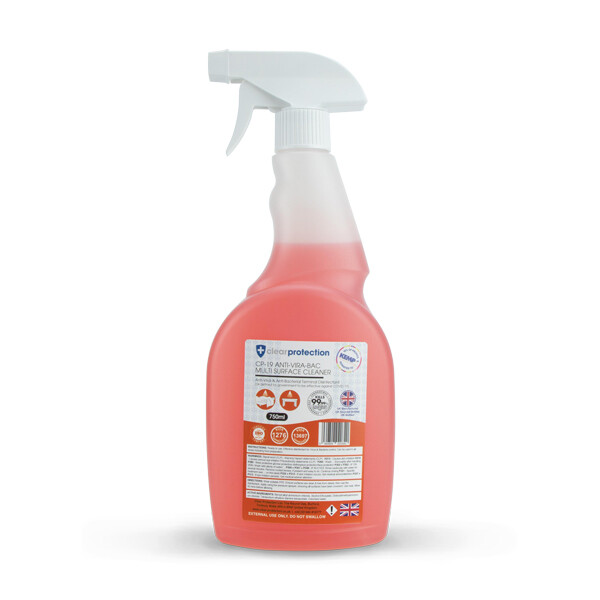 CP-19 Anti-Vira-Bac Multi-Surface Cleaner with Trigger Spray - 750ml CP-19 Anti-Vira-Bac Multi-Surface Cleaner with Trigger Spray - 750ml