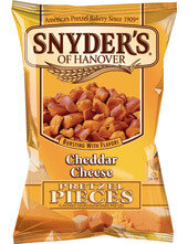 Snyder's Pretzel Stücke Cheddar Käse 125g