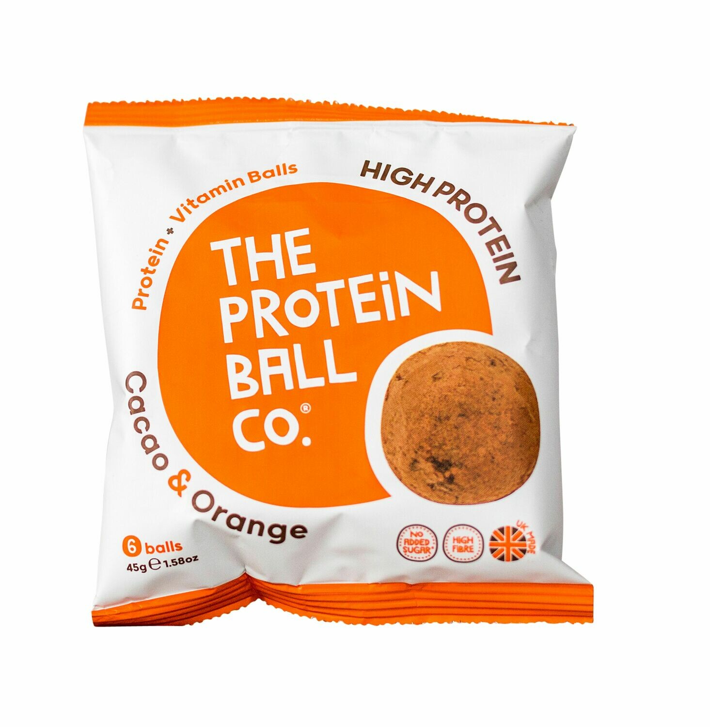 Proteinkugeln Kakao + Orange