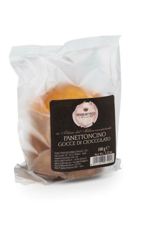 Panettoncino mit Schokoladen Tropfen