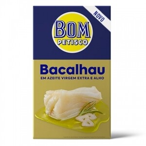 Kabeljau in Extravergin Olivenöl und Knoblauch