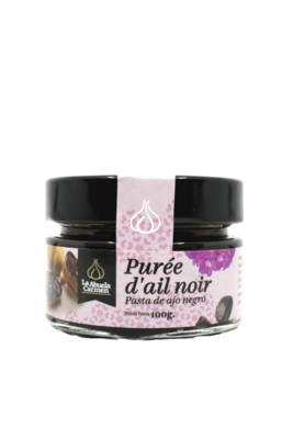 Schwarze Knoblauchpaste