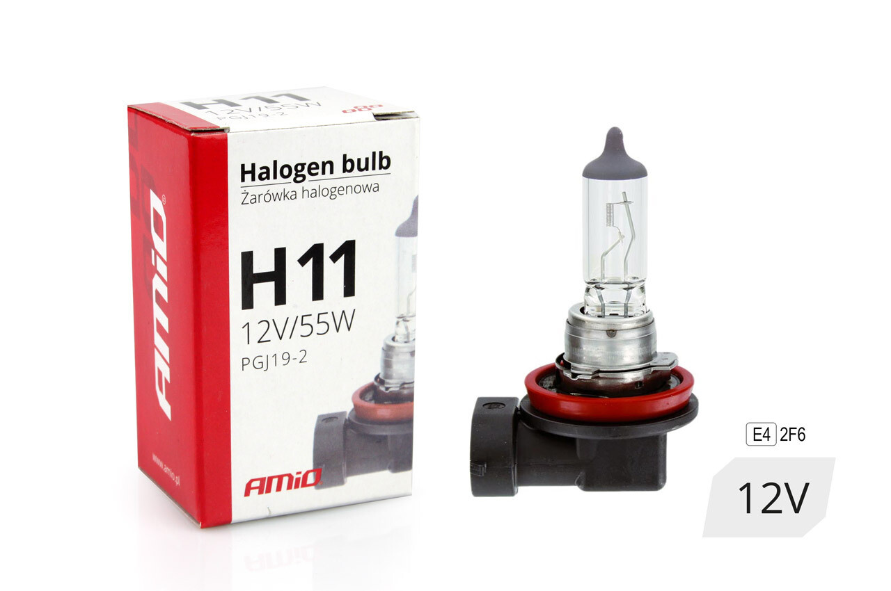 Галогенная лампа H11 12V 55W UV filter (E4)