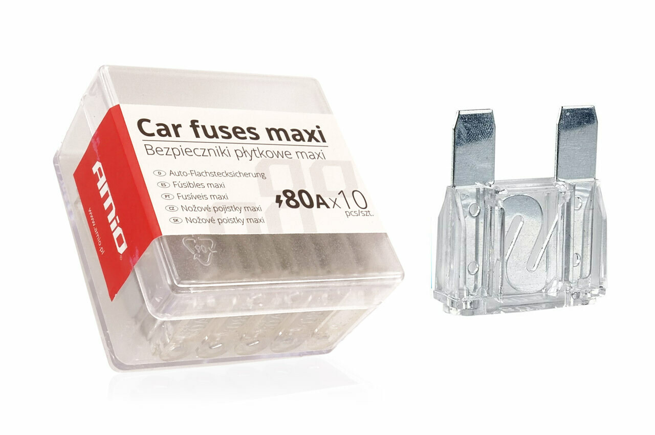 MAXI fuse box 10 pcs 80A