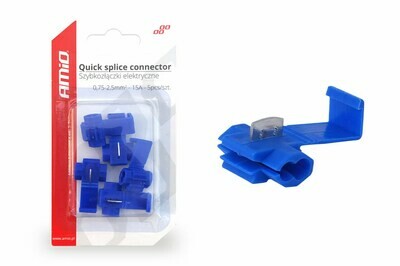Quick Connect Connector 0,75-2,5mm2 15A 5pcs blister