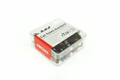 Standard fuse box 50pts 7,5A