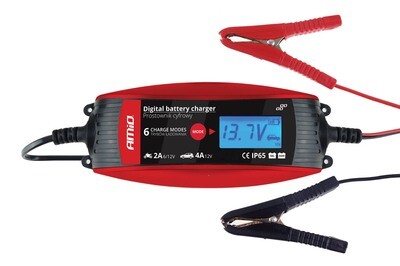AMiO Battery digital charger 6V/12V - 2A/6A - DBC-02