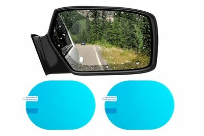 Rear mirror anti-fogwater repellent film 135x95mm 2 pcs