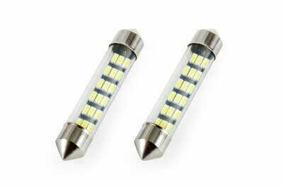 LED STANDARD 3014 18SMD Festoon C5W C10W C3W 41mm White 12V