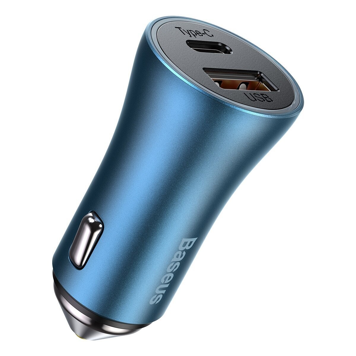 Car charger BASEUS Golden Contactor Pro, USB + USB-C, QC4.0+, PD, SCP, 40W