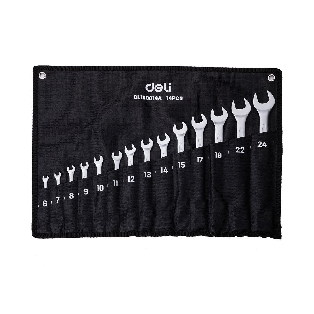 Combination wrench set 6-24 mm