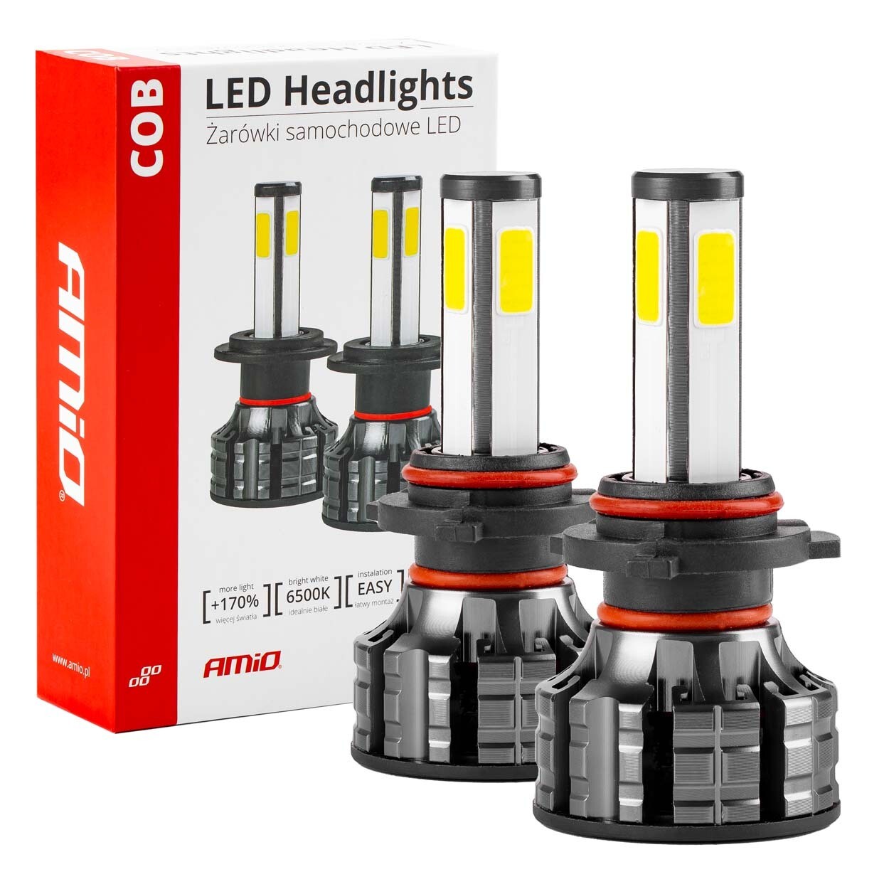 LED Headlight HB4 COB 4Side Series AMiO