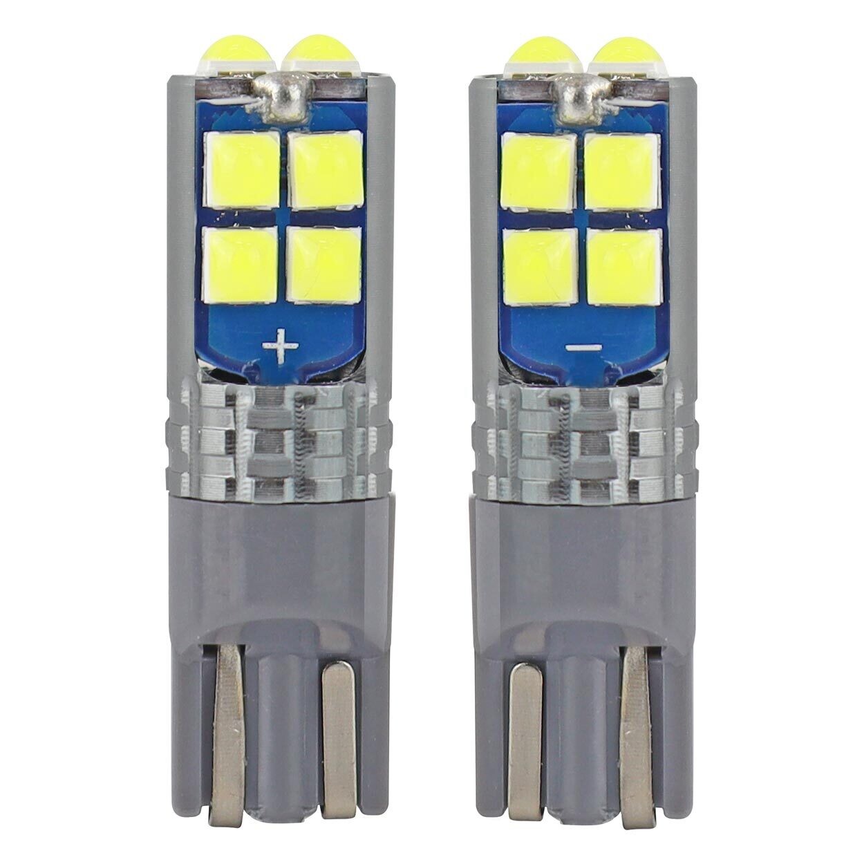 LED CANBUS 10SMD 3030 T10 W5W White 12V/24V