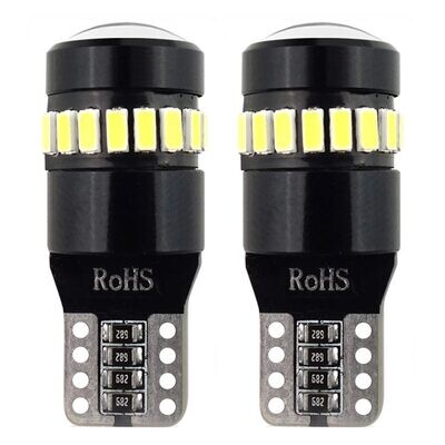 LED CANBUS 18SMD 3014 + 1SMD 1SMD T10 W5W White 12V/24V