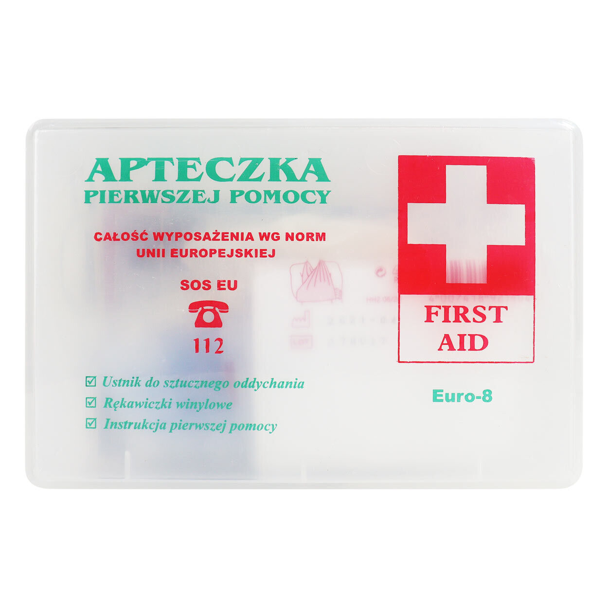DIN 13164 first aid kit