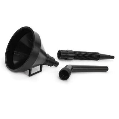 Funnel fuel- straight 3-parts black