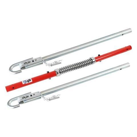 Metal tow bar 3T 205cm with spring damper TUV CE