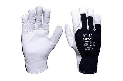 Goatskin working gloves ROYAL - size 9