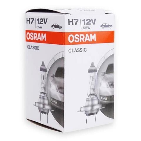 Halogen Bulb Osram Classic H7 12V 55W PX26D