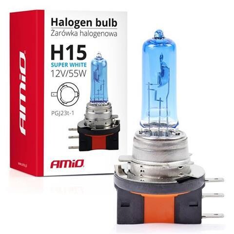 Halogen bulb H15 12V 55W Super White