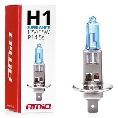 Halogen bulb H1 12V 55W Super White