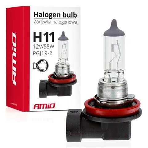 Halogen bulb H11 12V 55W UV filter (E4)