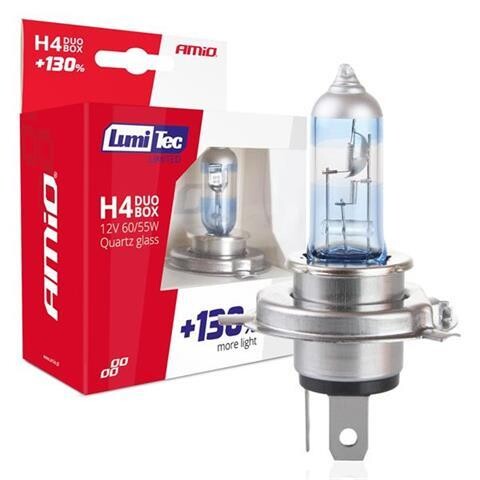 Halogen bulbs H4 12V 60/55W LumiTec LIMITED +130% DUO