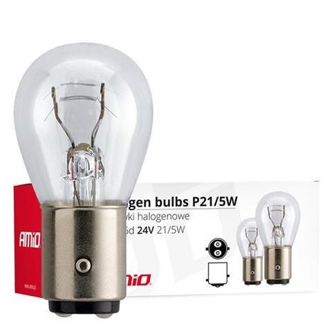 Halogen bulbs P21/5W BAY15D 24V 21W/5W 10pcs