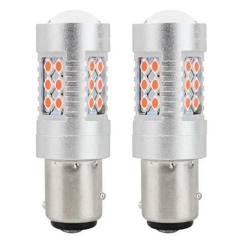 LED CANBUS 3030 24SMD 1157 BAY15D P21/5W Red 12V/24V