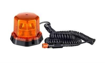 Warning beacon HOR 84 for magnet, LED 12/24 V (by switching it is possible to change several modes)