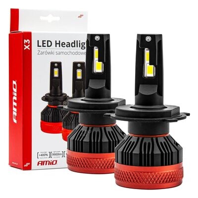 LED Headlight H4 X3 Series AMiO