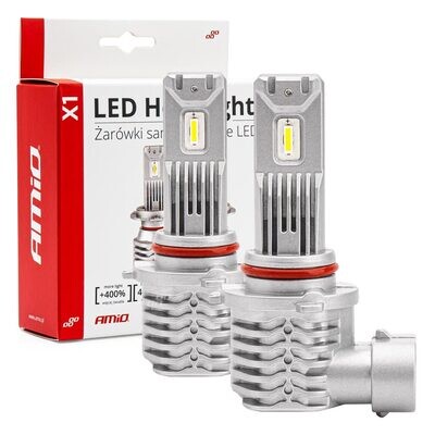 LED Headlight HB4 9006 X1 Series AMiO
