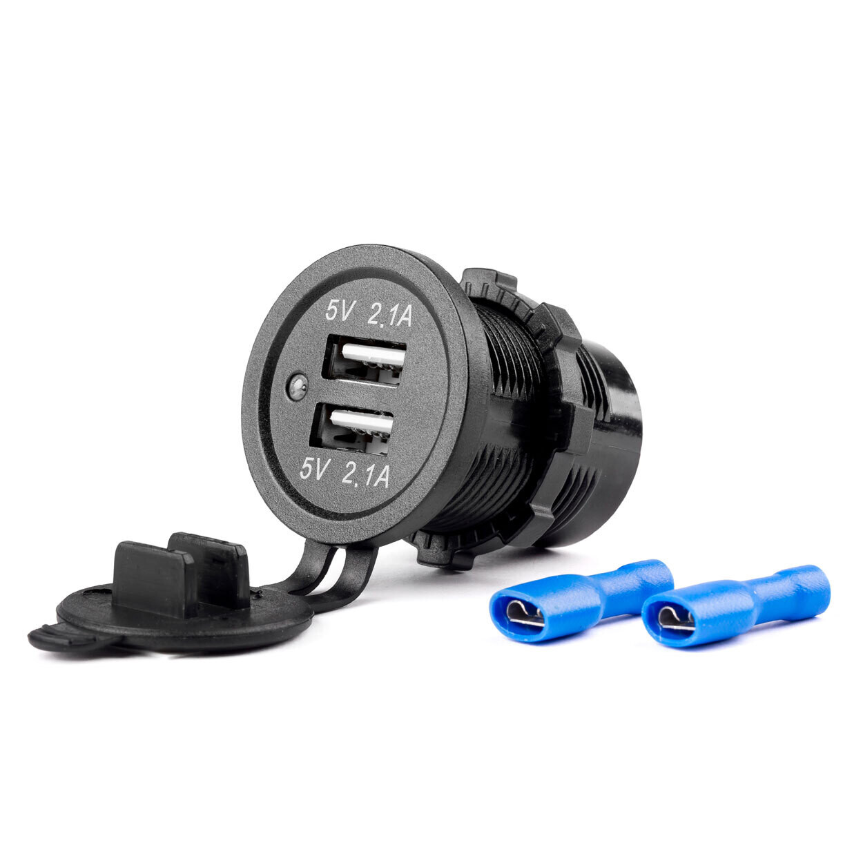 Waterproof phone charger 2xUSB 12/24V MOD-04