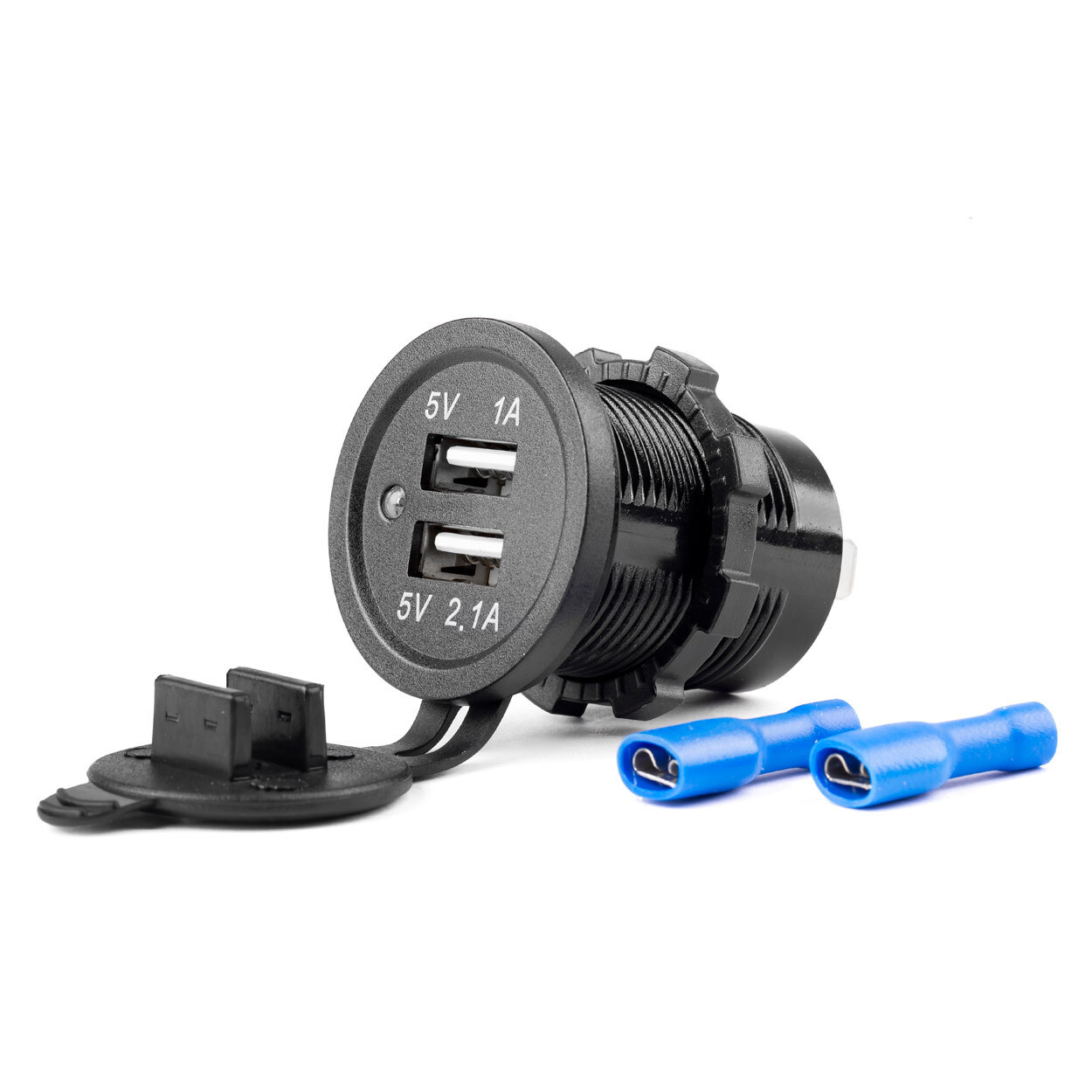 Waterproof phone charger 2xUSB 12/24V MOD-03