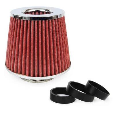 Air Filter AF-Chrome + 3 Mounting Adapters